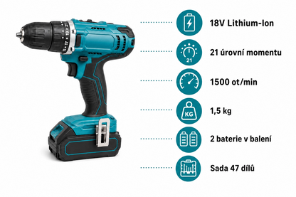 Makita FX 316DHP Pro — Akumulátorová příklepová vrtačka/šroubovák